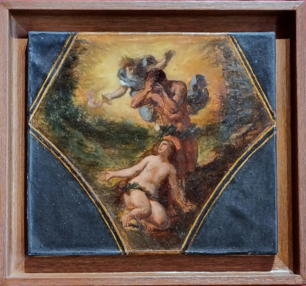 Adam et Ève - Eugène Delacroix image 2 reproduction d’œuvre d’art à l’huile