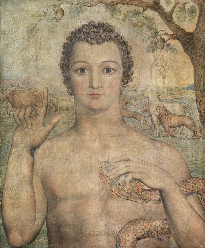 Adam nennt die Tiere - William Blake