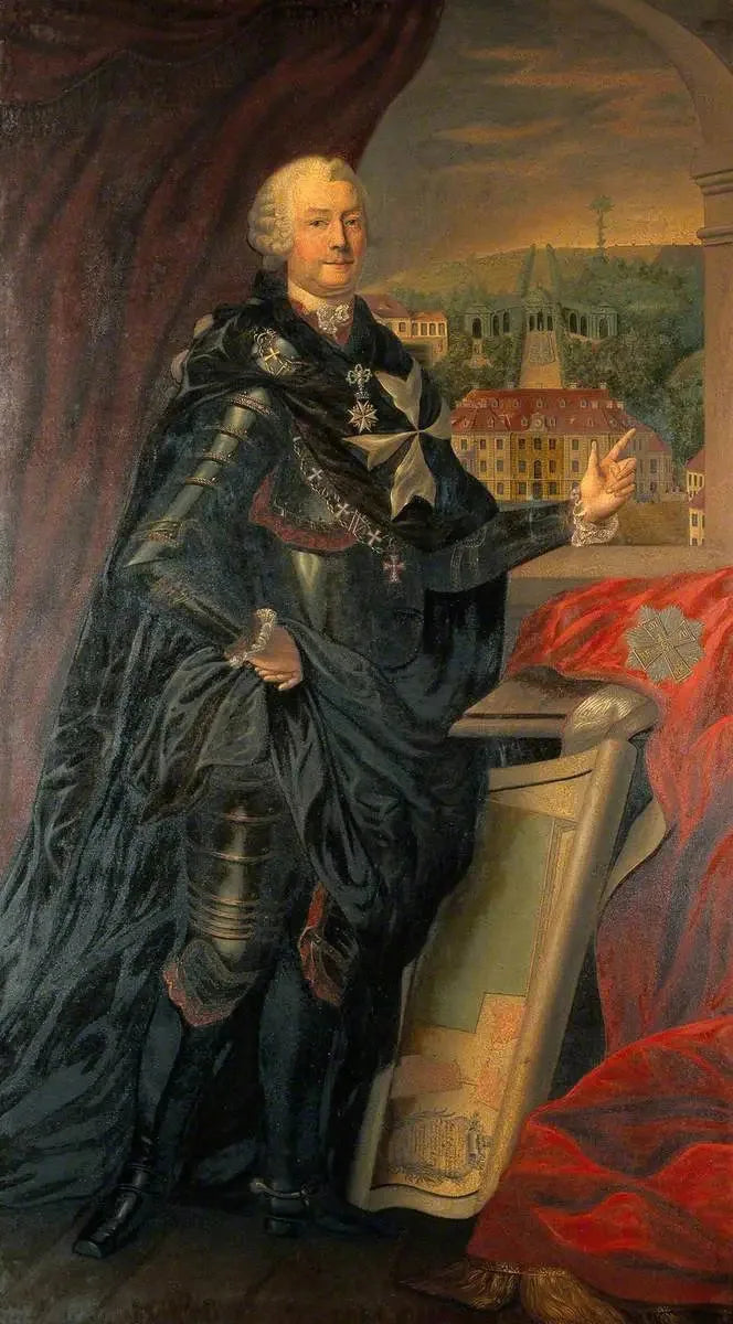 Adam Rudolf von Schönberg - Anton Graff