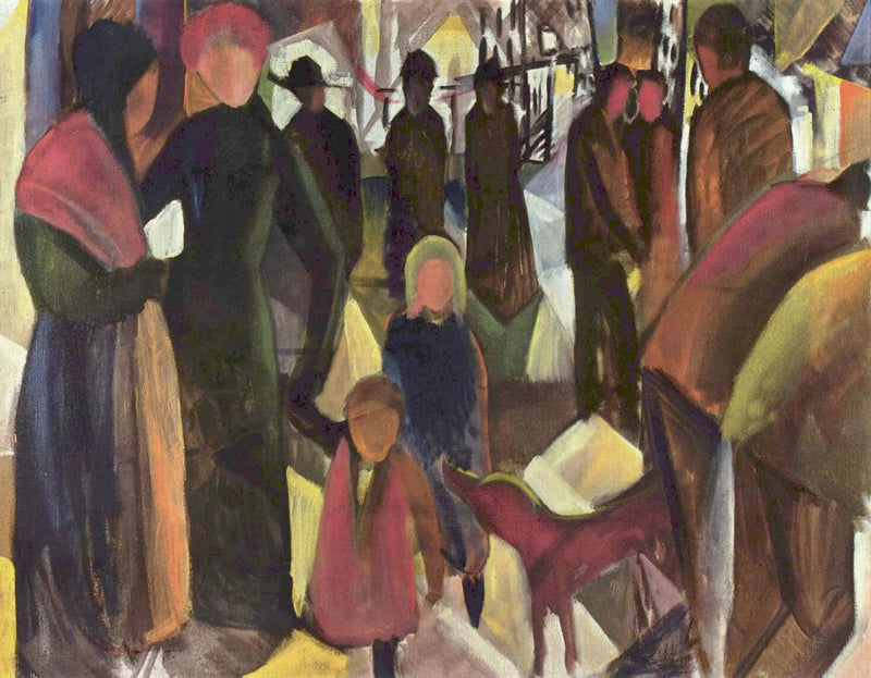 Auf Wiedersehen - August Macke