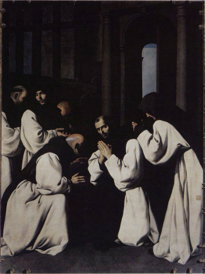 Abschied des Vaters Juan de Carrión - Francisco de Zurbarán