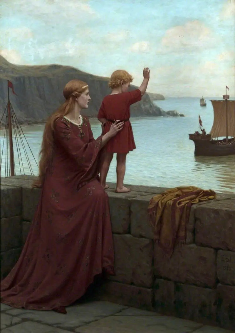 Abschied - Edmund Blair Leighton
