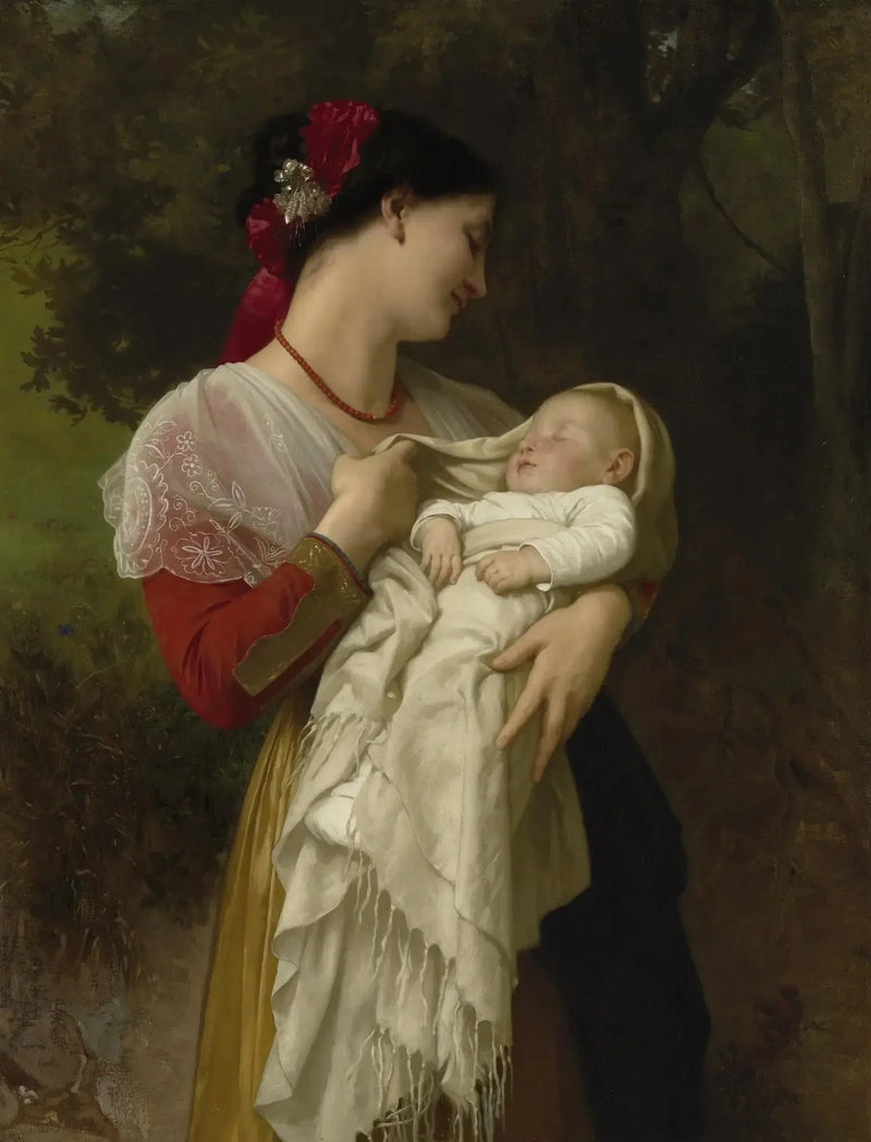 Mütterliche Bewunderung - Bouguereau