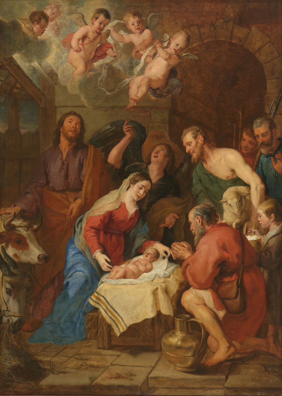 L'Adoration des bergers - Gaspard de Crayer
