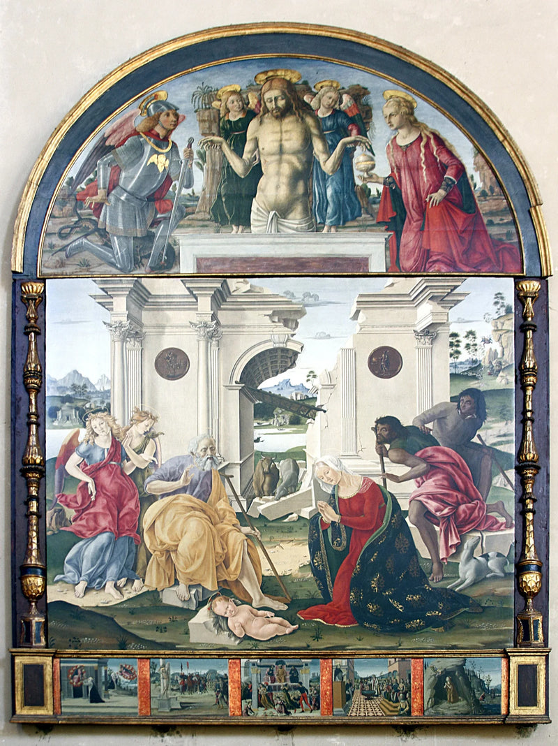 Anbetung des Kindes - Matteo di Giovanni