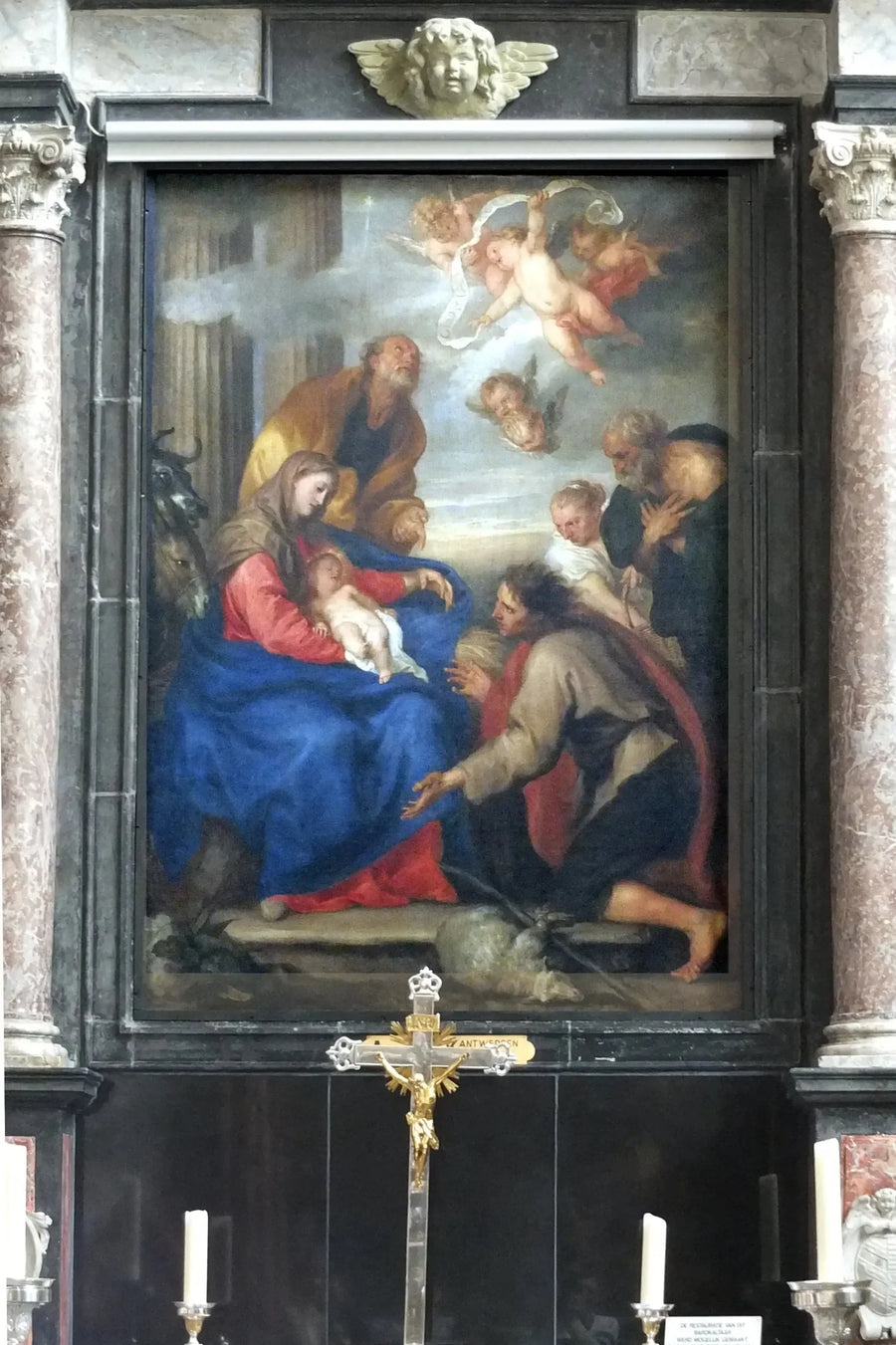 Anbetung der Hirten - Antoine van Dyck