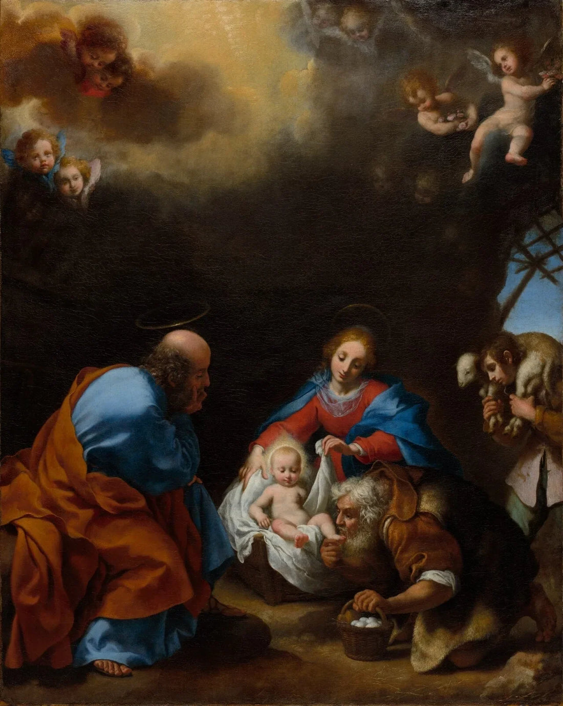 Anbetung der Hirten - Carlo Dolci