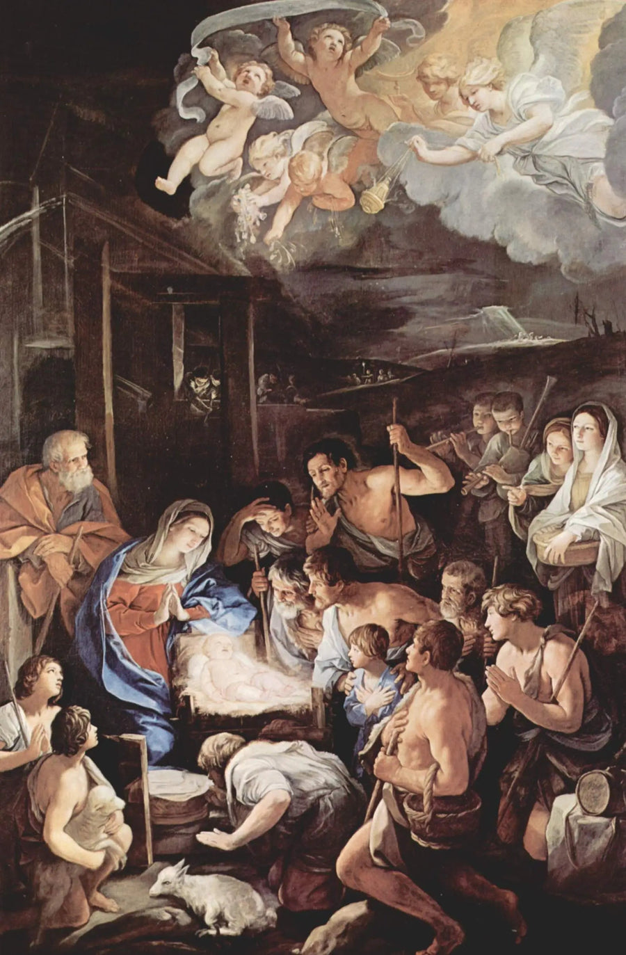 Anbetung der Hirten - Guido Reni