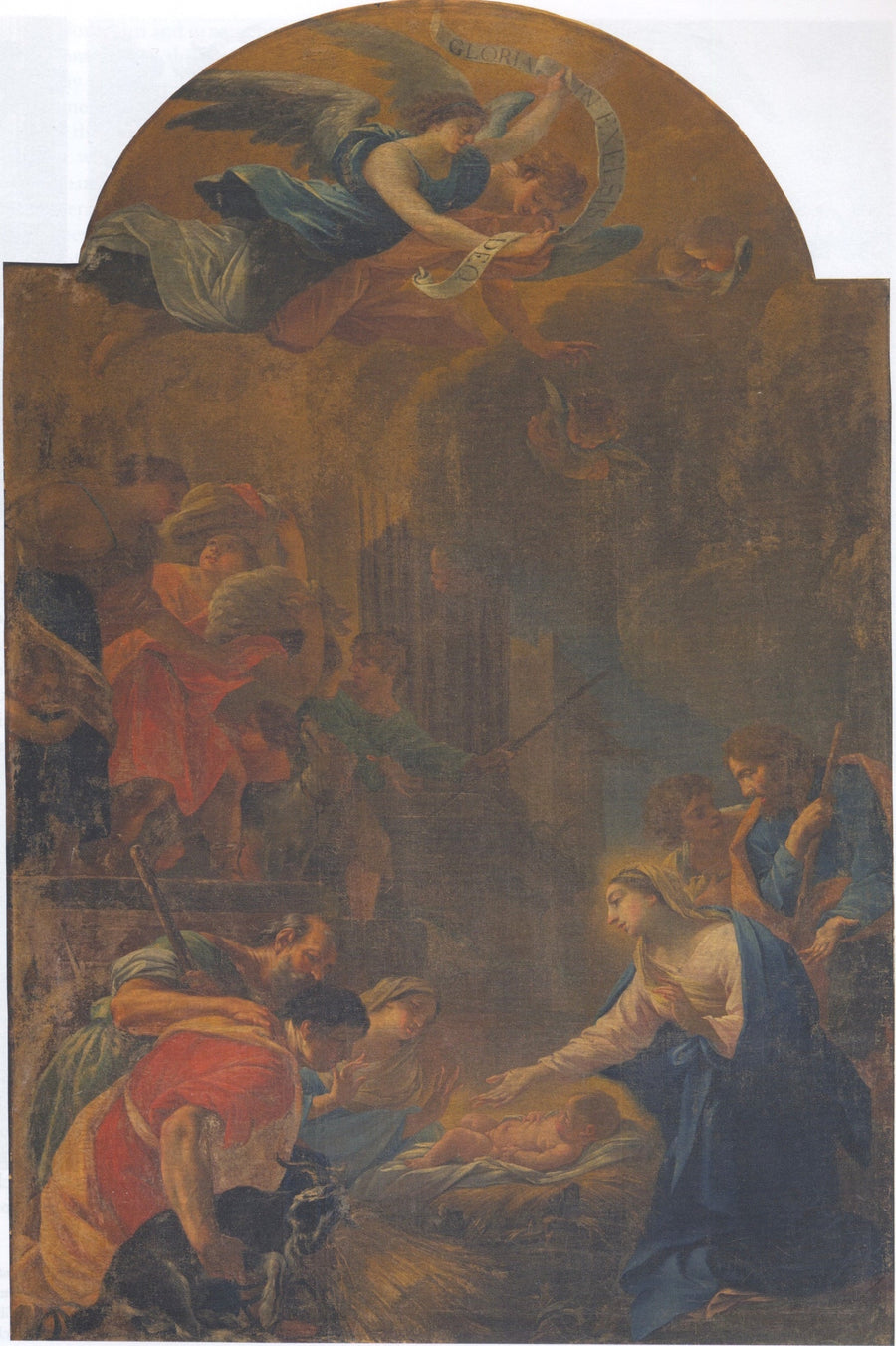 Anbetung der Hirten - Simon Vouet