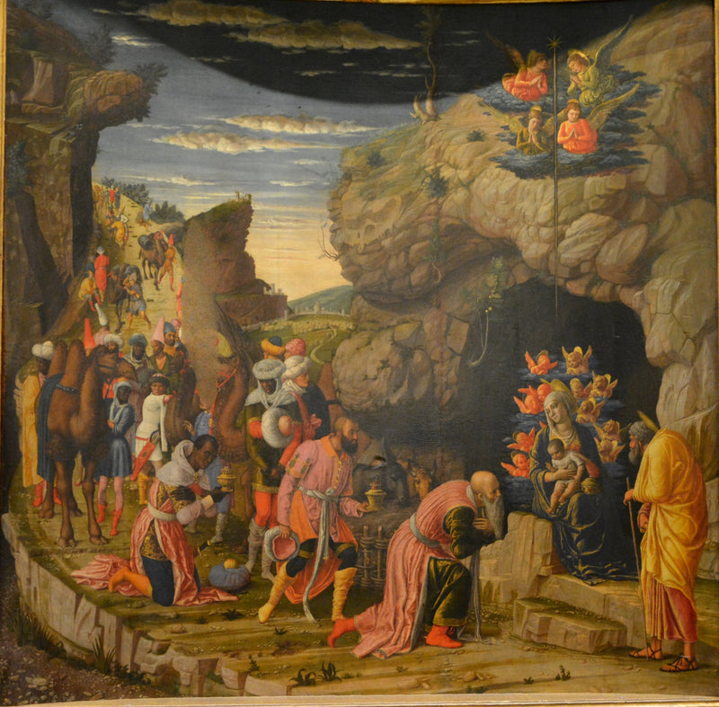 Anbetung der Könige - Andrea Mantegna