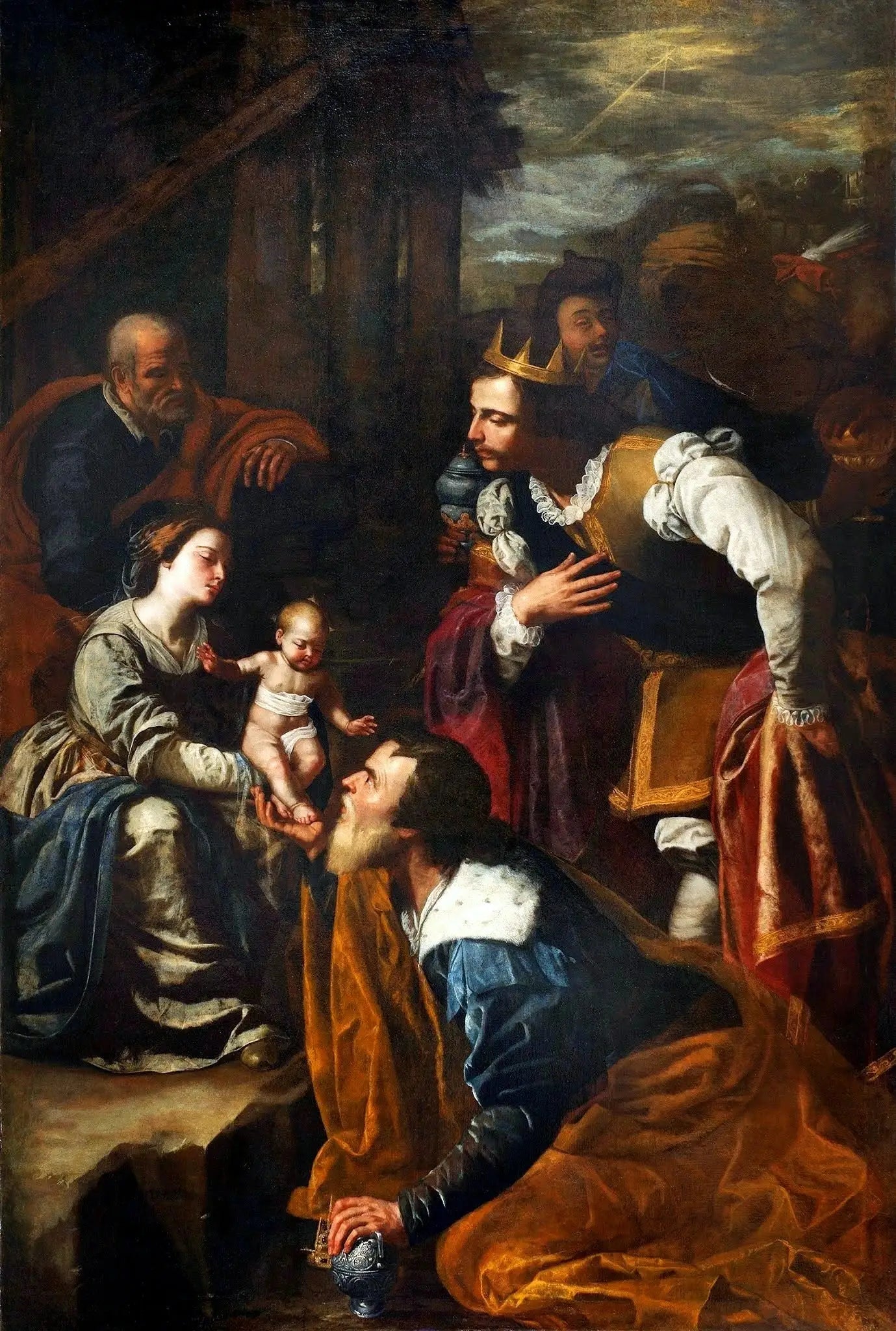 Adoration des mages - Artemisia Gentileschi image 1 reproduction d’œuvre d’art à l’huile