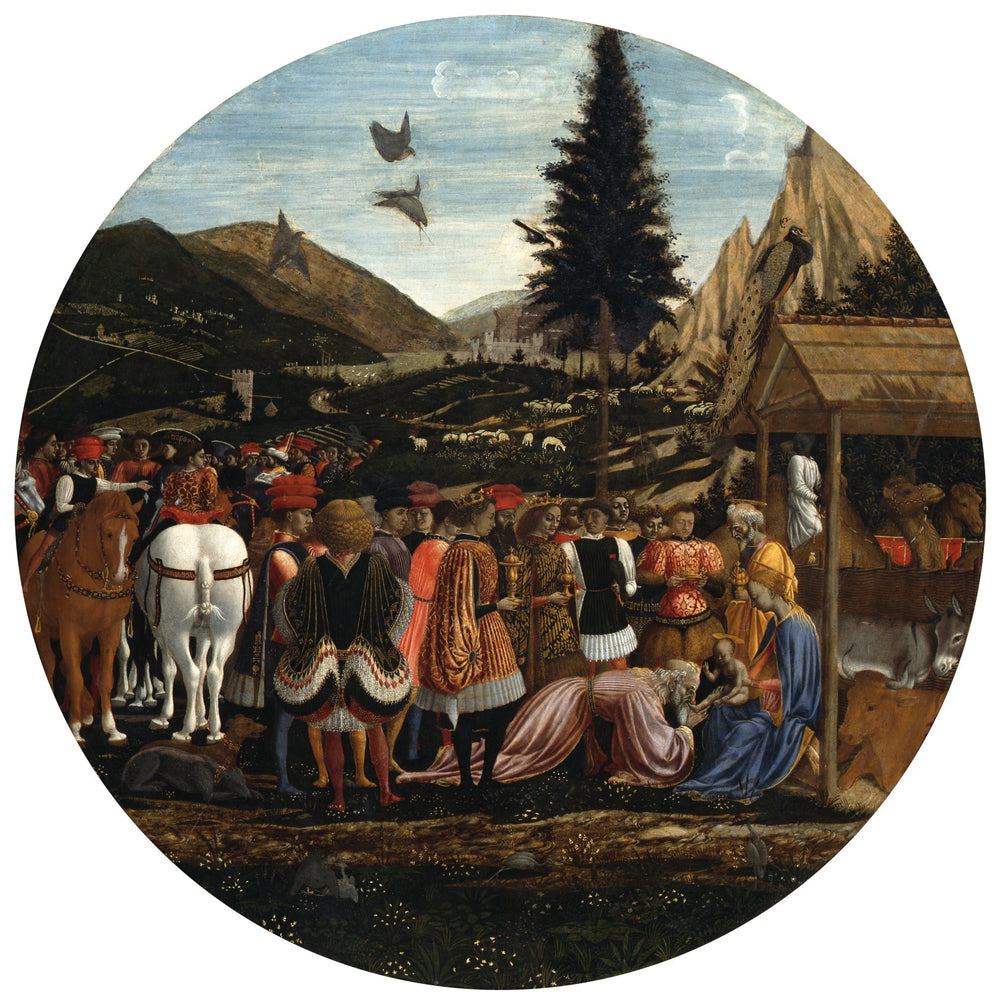 Adoration des mages - Domenico Veneziano image 1 reproduction de peinture à l’huile