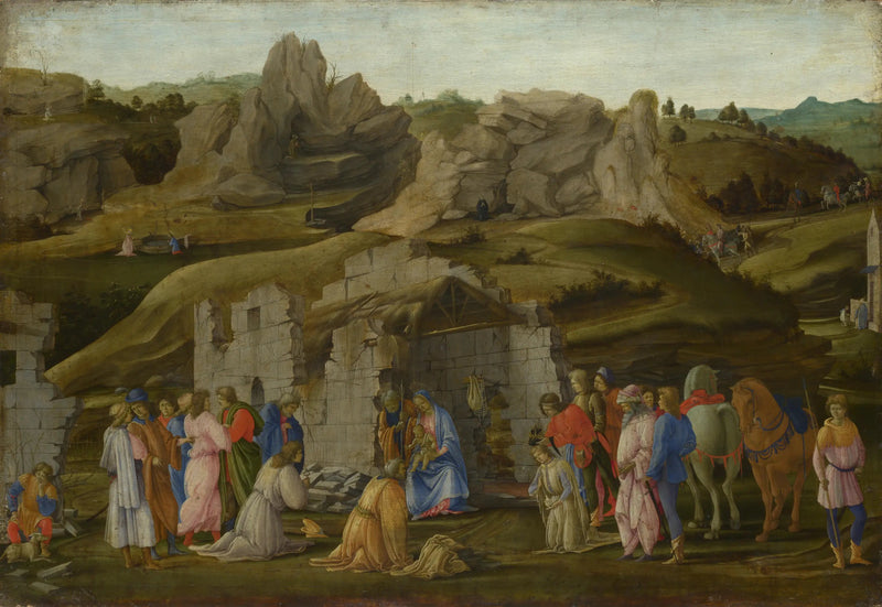 Anbetung der Weisen - Filippino Lippi
