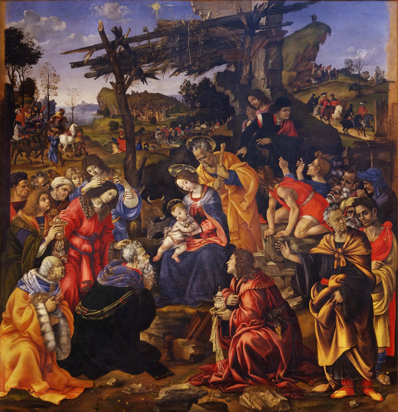 Anbetung der Weisen - Filippino Lippi