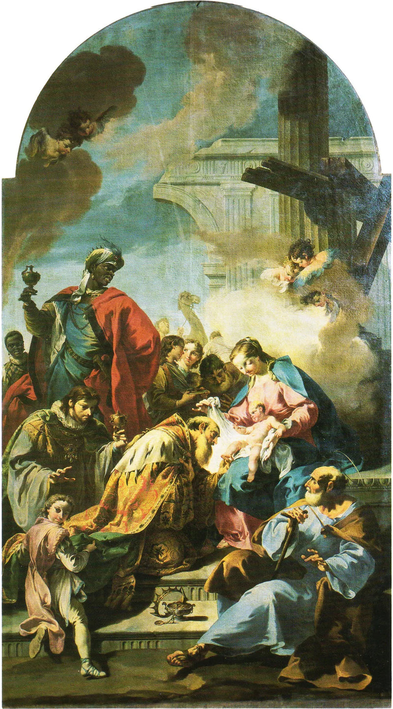 Anbetung der Weisen - Giovanni Battista Pittoni