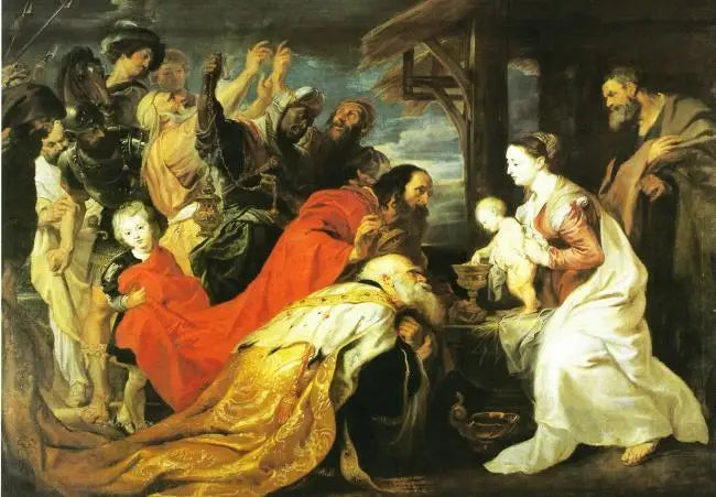 Anbetung der Könige - Peter Paul Rubens
