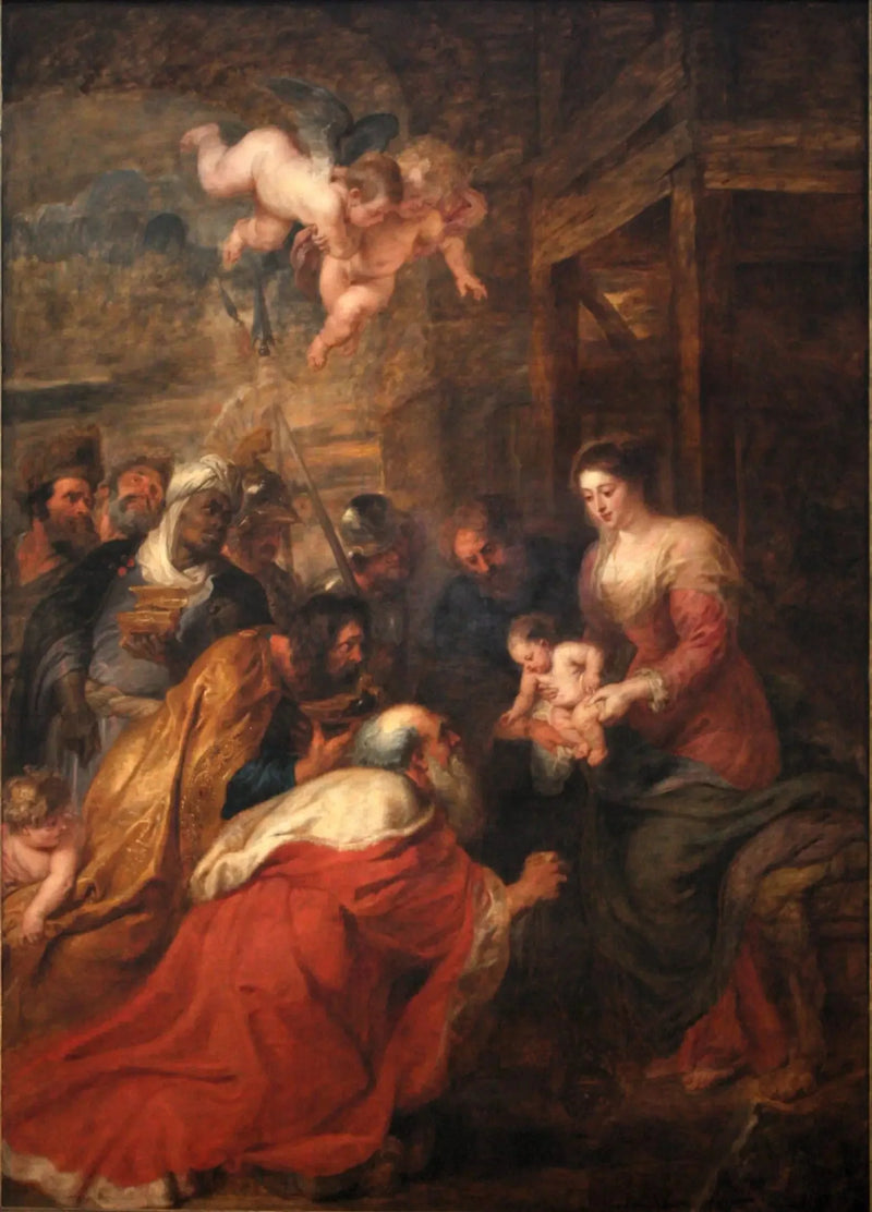 Anbetung der Könige - Peter Paul Rubens