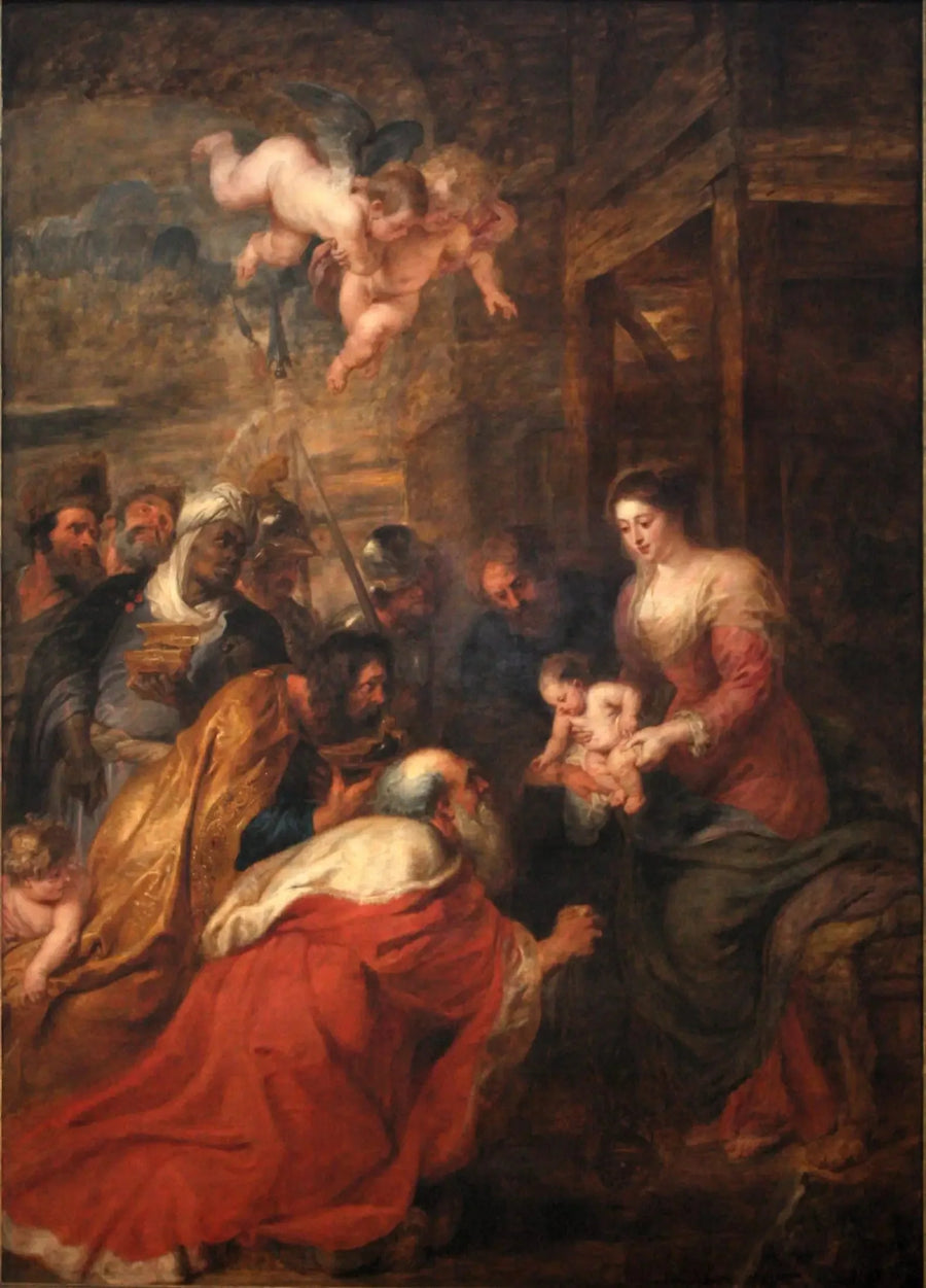 Anbetung der Könige - Peter Paul Rubens