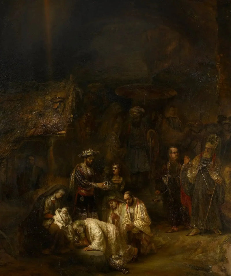 Anbetung der Könige - Rembrandt