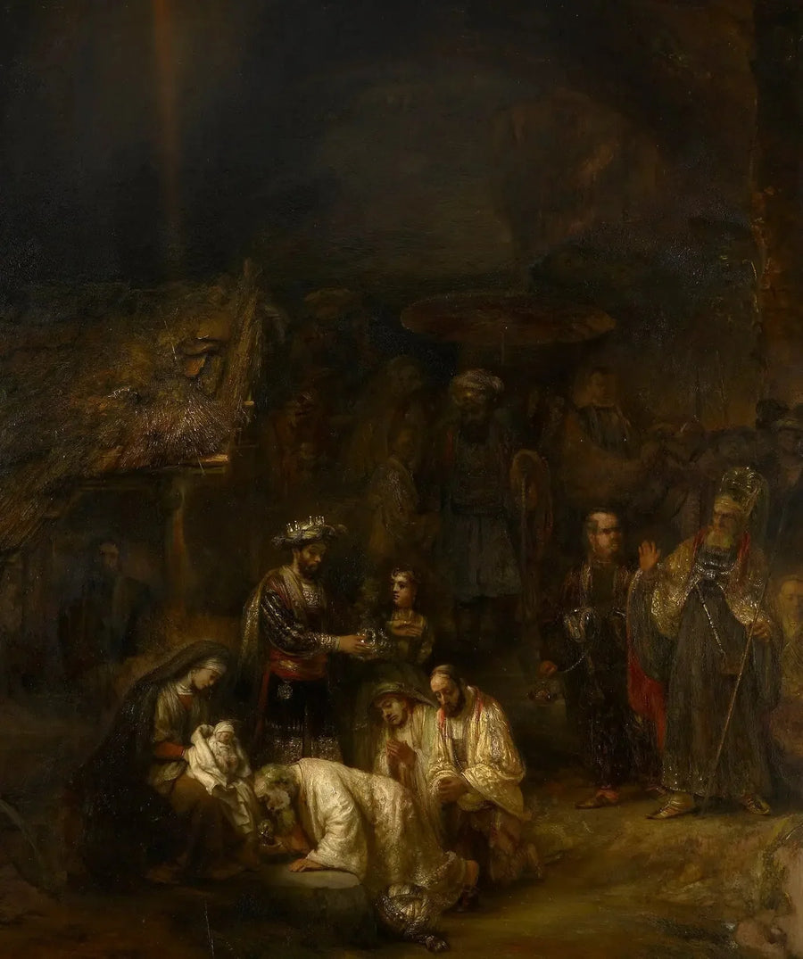 Anbetung der Könige - Rembrandt