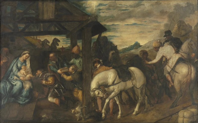 Anbetung der Könige - Titian