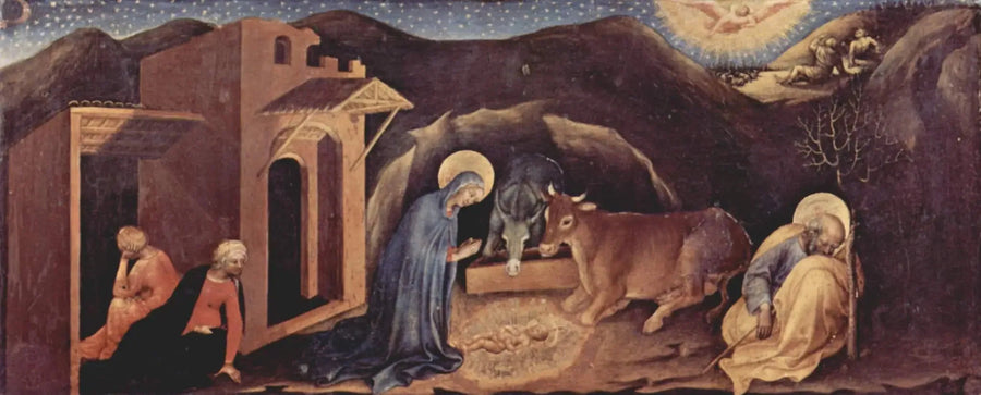 Anbetung der Heiligen Drei Könige - Geburt Christi - Gentile da Fabriano