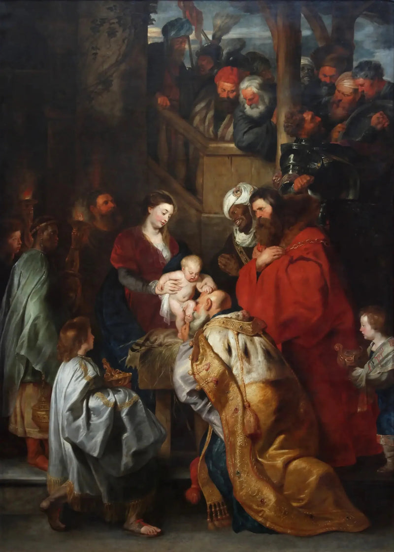 Anbetung der Heiligen Drei Könige - Peter Paul Rubens