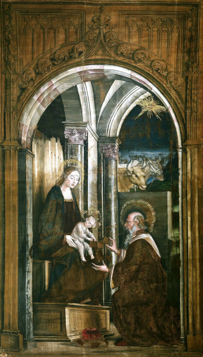 Anbetung der Heiligen Drei Könige - Pedro Berruguete