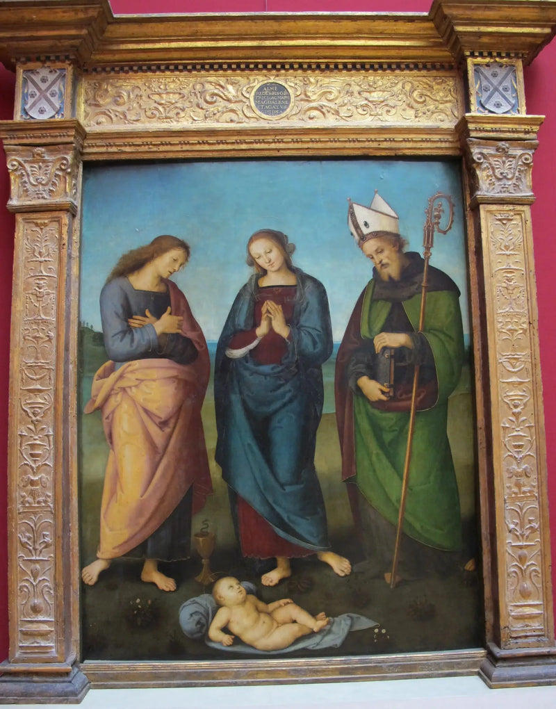 Anbetung des Kindes - Pietro Perugino