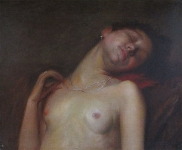 Adormecida - Estudo para "Nu deitado" - Eliseu Visconti image 1 tableau peint à l’huile sur toile