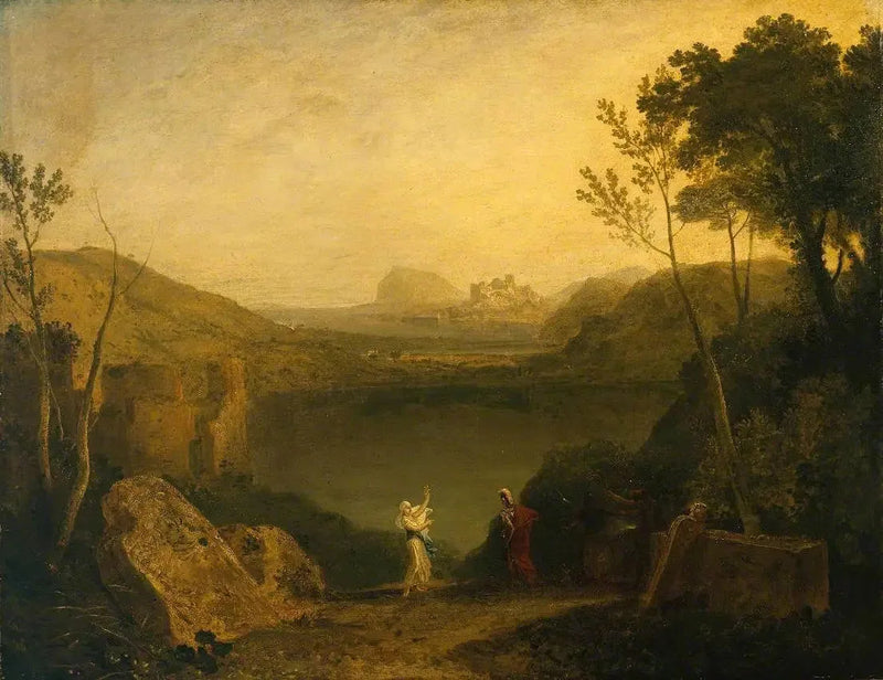 Aeneas und die Sibylle, See Avernus - J. M. W. Turner