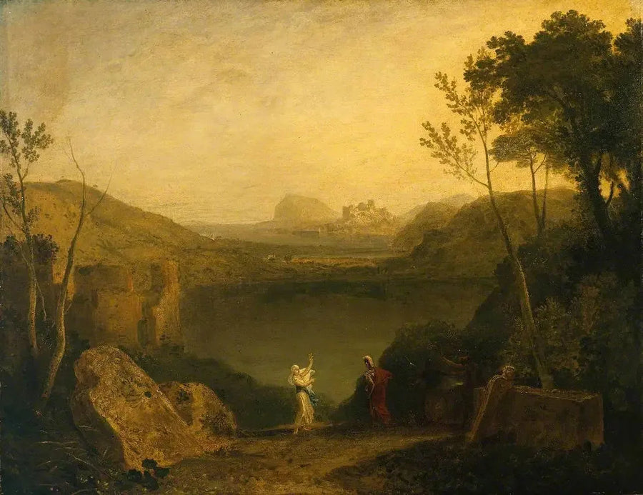 Aeneas und die Sibylle, See Avernus - J. M. W. Turner