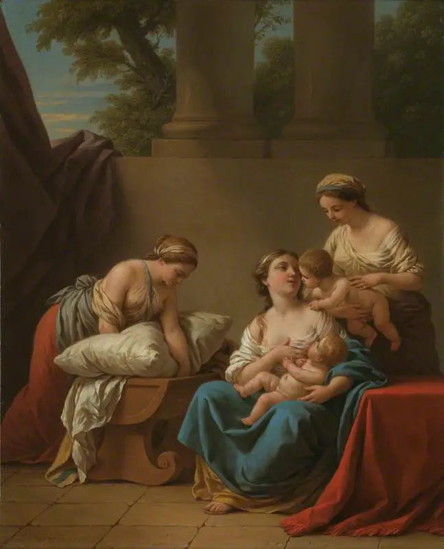 Mutterliebe - Louis Jean François Lagrenée