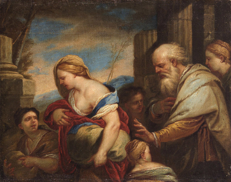 Agar von Abraham vertrieben - Luca Giordano
