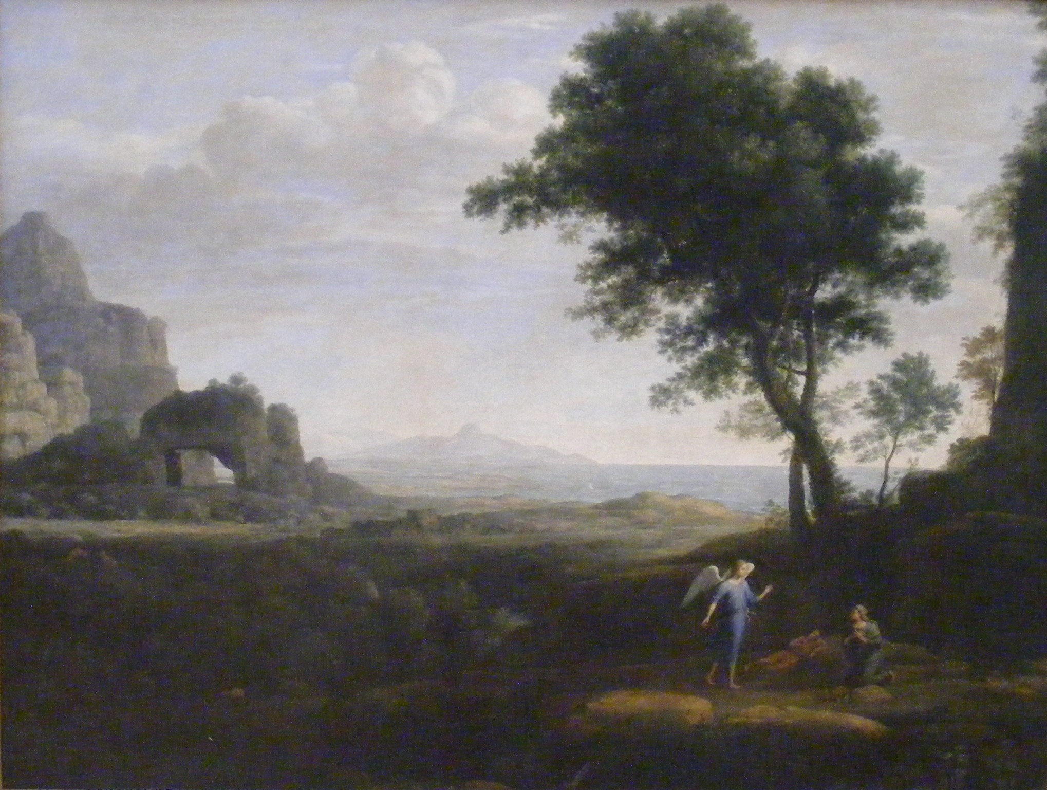 Agar und Ismaël dans le désert - Claude Lorrain