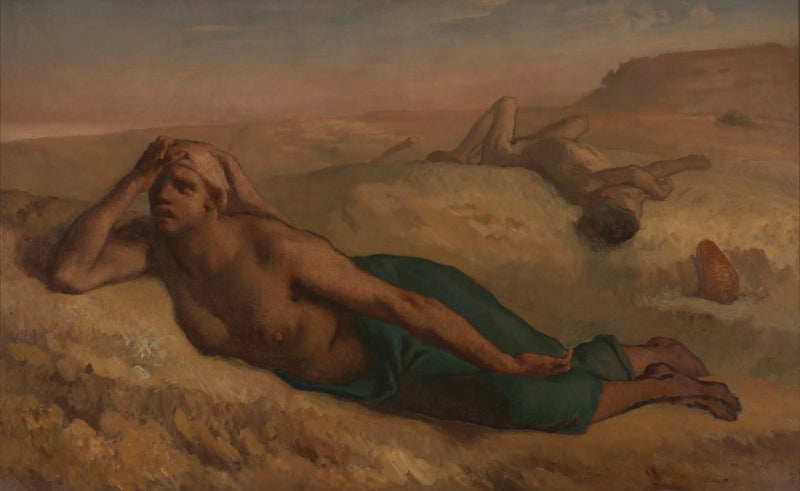 Agar und Ismaël - Jean-François Millet