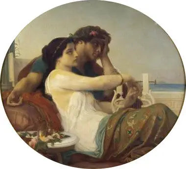 Aglaé und Boniface - Alexandre Cabanel