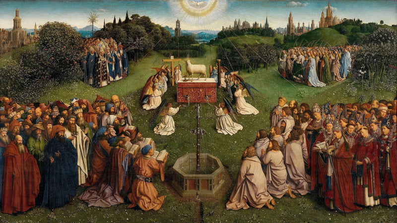 Mystisches Lamm - Hubert van Eyck