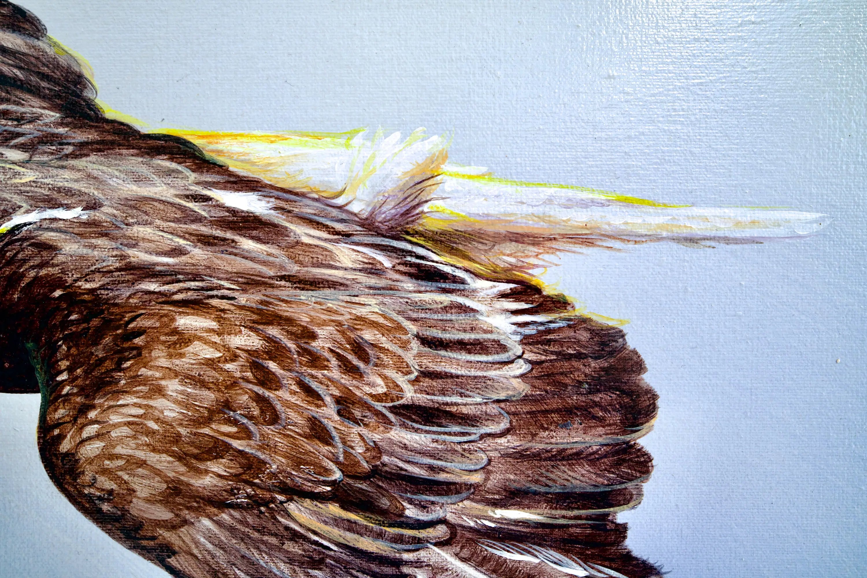 Aigles en Vol | 200 x 170 cm Reproductions de tableaux à la peinture à l’huile