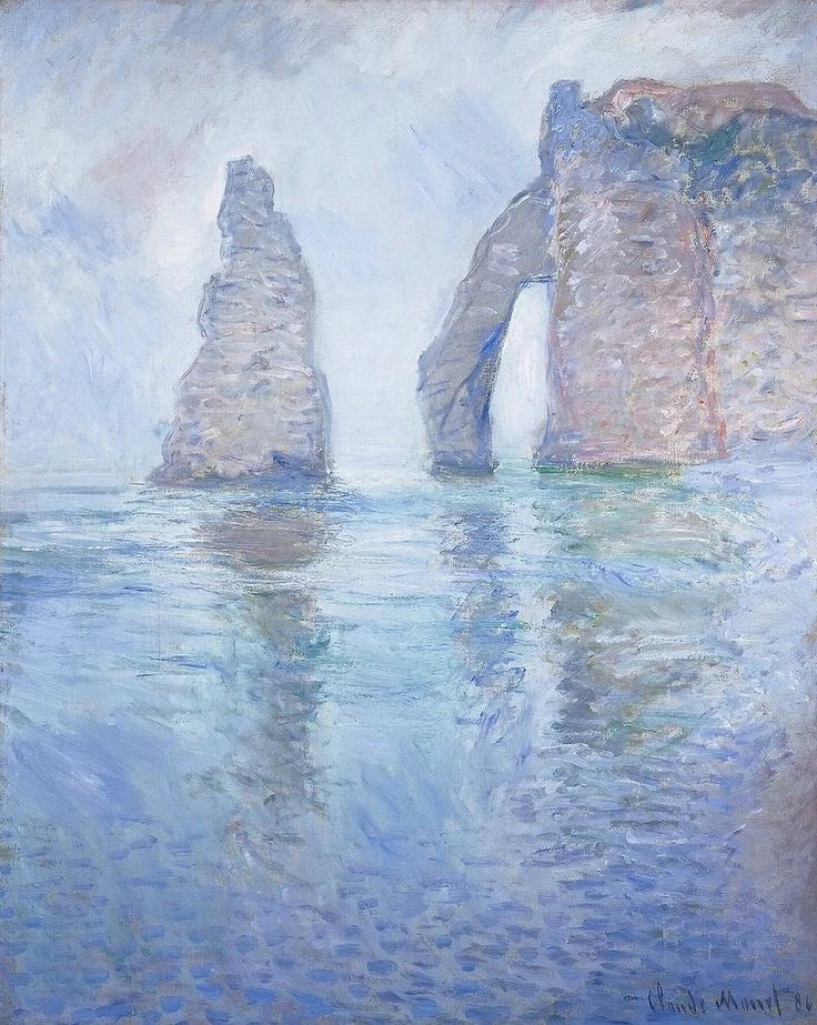 Die Nadel und das Downstream Gate W1042 - Claude Monet