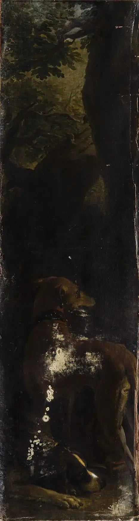 Hinzufügung der linken Seite (seitdem entfernt) von „Meleager und Atalanta“ - Peter Paul Rubens