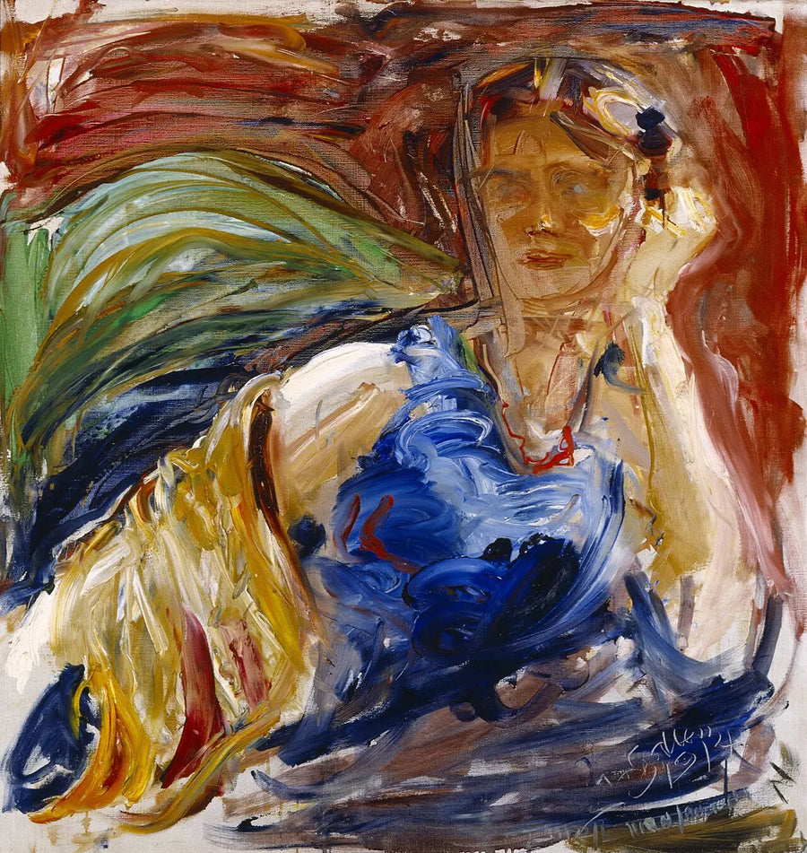 Portrait de Phyllis Sjöström - Akseli Gallen-Kallela