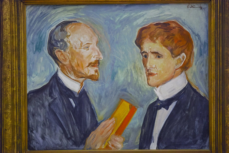 Albert Kollmann und Sten Drewsen - Edvard Munch