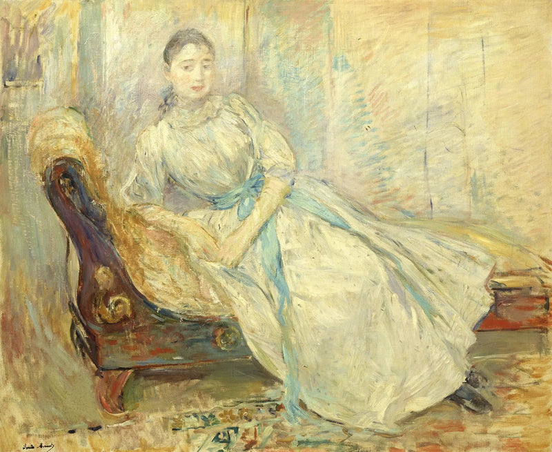 Albine Sermicoli in der Werkstatt - Berthe Morisot
