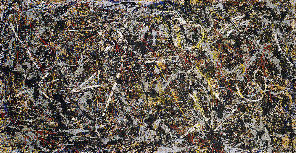 Alchimie - Jackson Pollock image 1 reproduction d’œuvre d’art à l’huile