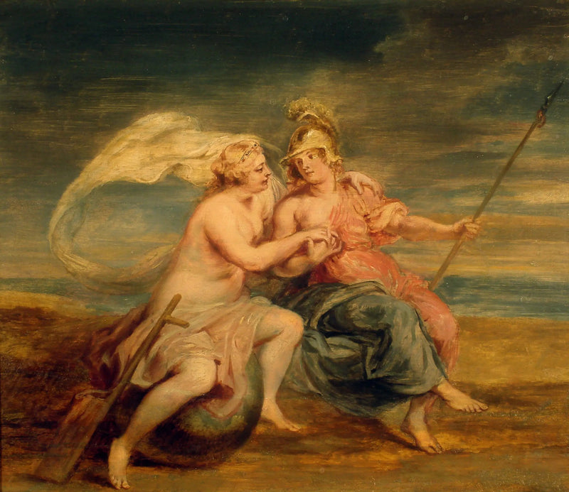 Allegorie des Schicksals und der Tugend - Peter Paul Rubens