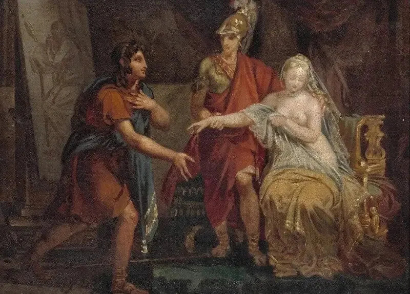 Alexandre Cédant Campaspe an Apelles - Charles Meynier