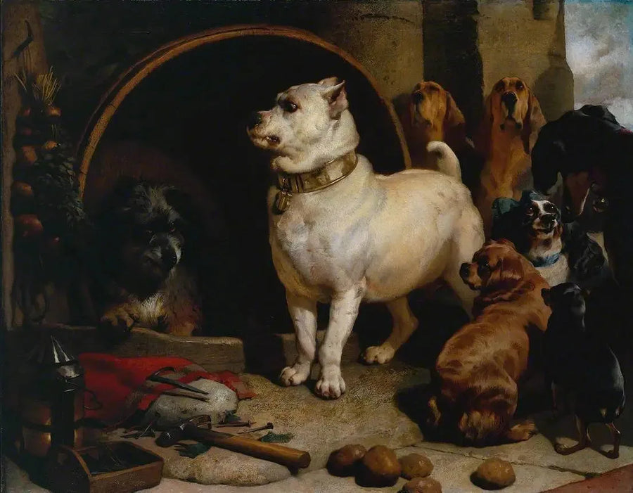 Alexandre und Diogène - Edwin Henry Landseer