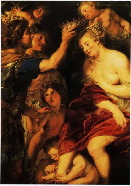 Alexandre und Roxane - Peter Paul Rubens