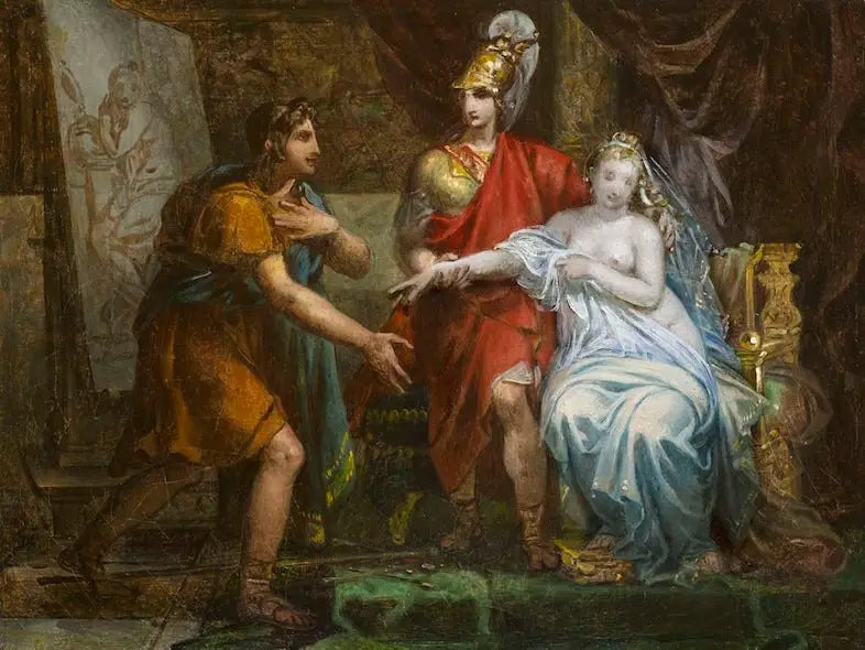 Alexander der Große, der Campaspe an Apelles abgibt - Charles Meynier
